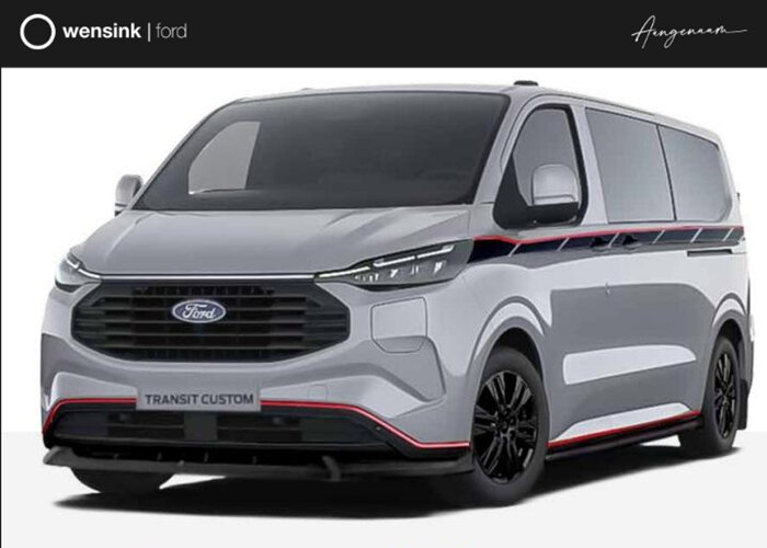 Ford Transit Custom 320 2.5 PHEV L2H1 Grey Platinum Gesloten Bestel