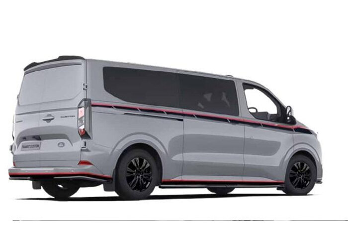 Ford Transit Custom 320 2.5 PHEV L2H1 Grey Platinum Gesloten Bestel