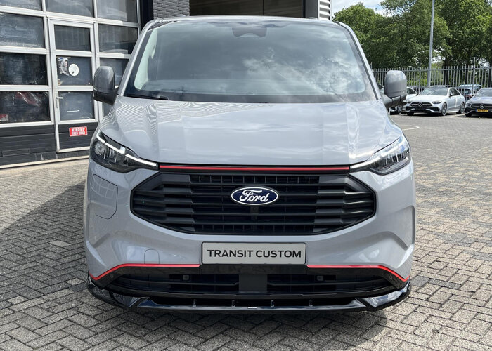 Ford Transit Custom 320 2.5 PHEV L2H1 Grey Platinum Dubbele Cabine