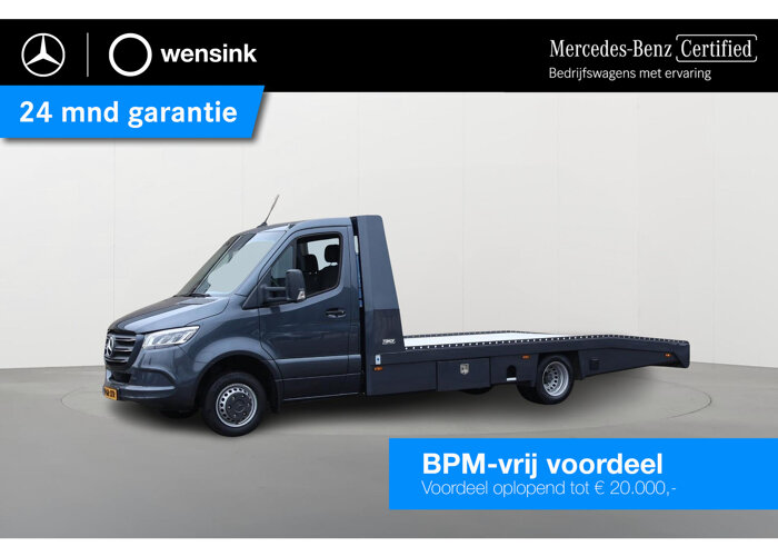 Mercedes-Benz Sprinter 519 CDI | Aut. | L3 | Tijhof | INCL. Aanhangwagen