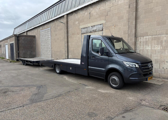 Mercedes-Benz Sprinter 519 CDI | Aut. | L3 | Tijhof | INCL. Aanhangwagen