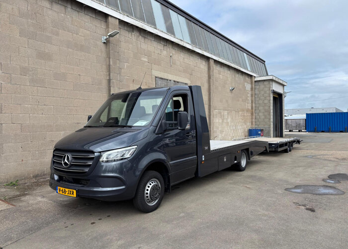 Mercedes-Benz Sprinter 519 CDI | Aut. | L3 | Tijhof | INCL. Aanhangwagen