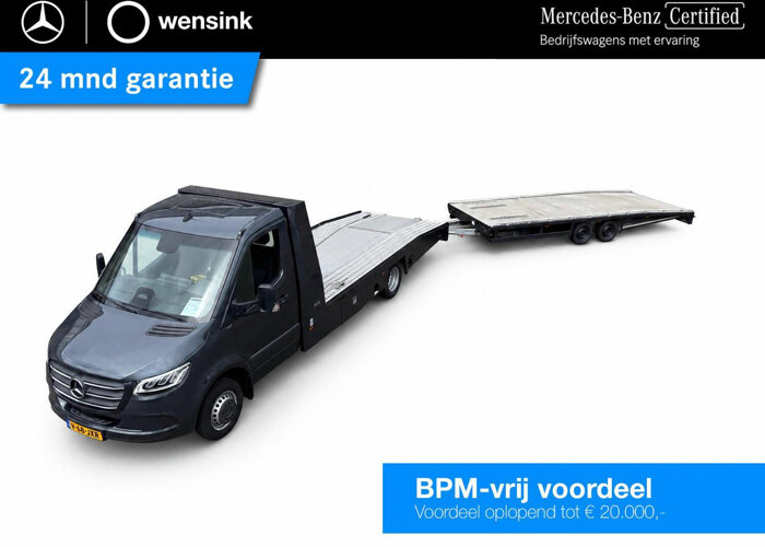 Mercedes-Benz Sprinter 519 CDI | Aut. | L3 | Tijhof | INCL. Aanhangwagen