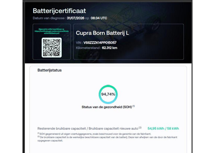 CUPRA Born Adrenaline 62 kWh